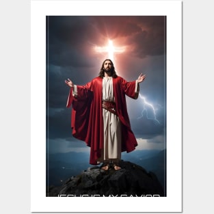 Jesus is my Savior Posters and Art